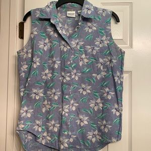 Tropical button down